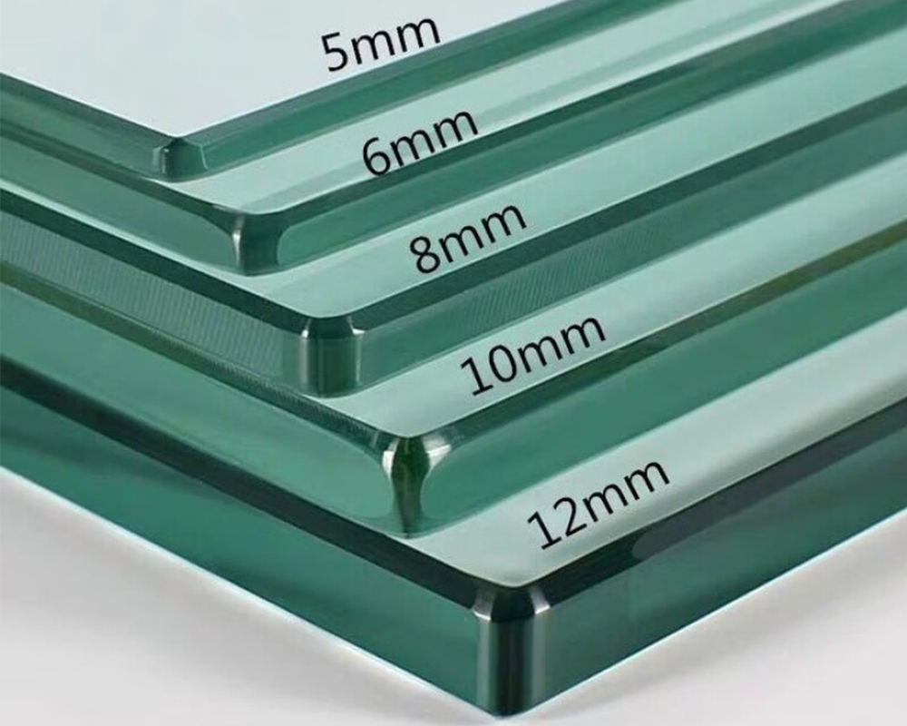 Asymmetrical Thickness Glass